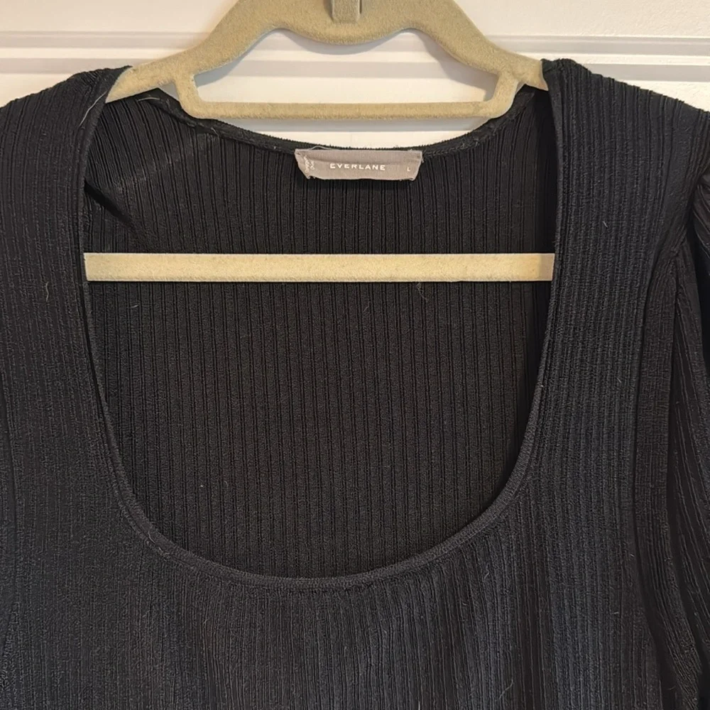 Everlane Rib Knit Top - Picture 3 of 5